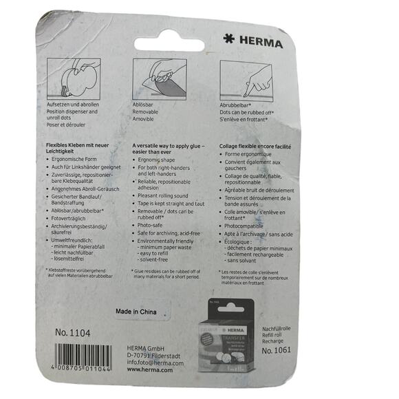 Herma 1104 Glue Bee Adhesive Dispenser 15mm - Picture 2 of 3